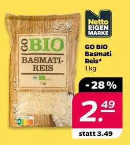 NETTO GO BIO Basmati-Reis Angebot