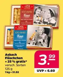 NETTO Asbach Fläschchen + 25% gratis Angebot