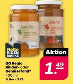 NETTO GO Regio Rinder- oder Gemüsefond Angebot