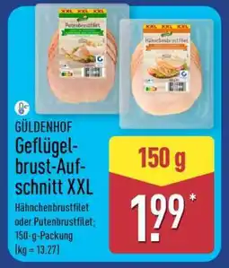 Aldi Nord GÜLDENHOF Geflügelbrust-Aufschnitt XXL Angebot
