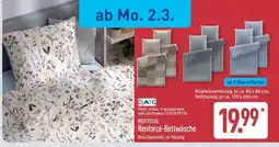 Aldi Nord Renforcé-Bettwäsche Angebot