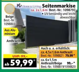 Norma Seitenmarkise Angebot