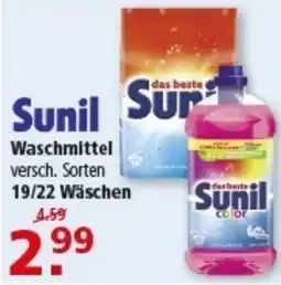 Multi Markt Sunil Waschmittel Angebot