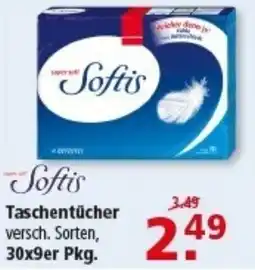 Multi Markt Softis Taschentücher 30x9er Pkg. Angebot