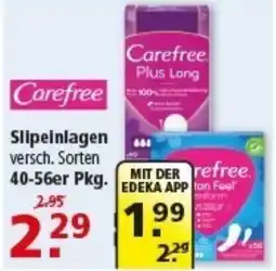 Multi Markt Carefree Slipeinlagen 40-56er Pkg. Angebot