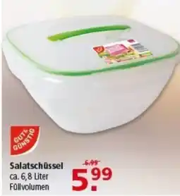 Multi Markt GUT& GUNSTIG Salatschüssel Angebot