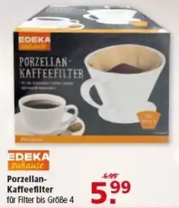 Multi Markt EDEKA zuhause Porzellan- Kaffeefilter Angebot