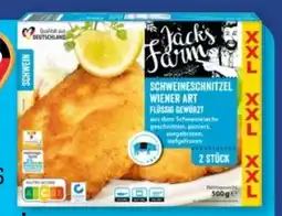 Aldi Nord Jack’s Farm Schweine­schnitzel Wiener Art XXL Angebot