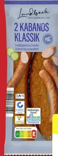 Aldi Nord Landbeck Kabanossi Angebot