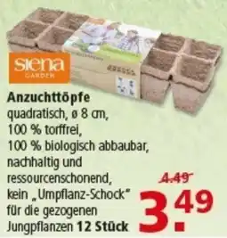 Multi Markt Siena GARDEN Anzuchttöpfe Angebot