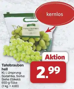 Famila Nord West Tafeltrauben hell Angebot