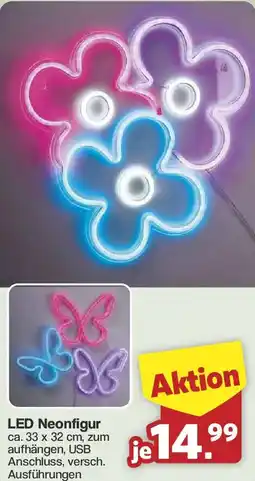 Famila Nord West LED Neonfigur Angebot