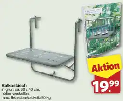 Famila Nord West Balkontisch Angebot