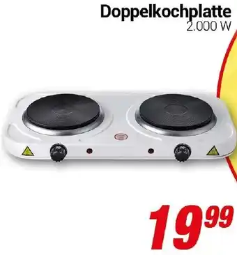 CENTERSHOP Doppelkochplatte Angebot