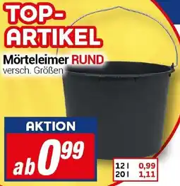 CENTERSHOP Mörteleimer RUND Angebot