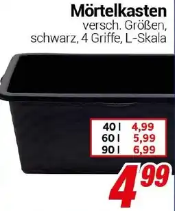CENTERSHOP Mörtelkasten Angebot