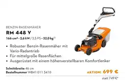 STIHL Benzin-rasenmäher rm 448 v Angebot