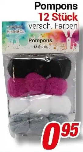CENTERSHOP Pompons Angebot