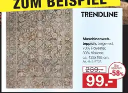 Möbel Inhofer Trendline maschinenwebteppich Angebot