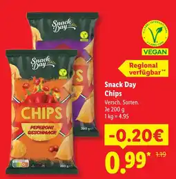Lidl Snack day chips Angebot