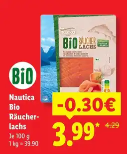 Lidl Nautica bio räucherlachs Angebot