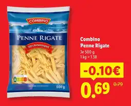 Lidl Combino penne rigate Angebot