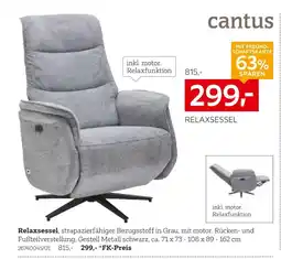 XXXLutz Cantus relaxsessel Angebot