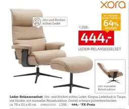 XXXLutz Xora leder-relaxsesselset Angebot