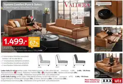 XXXLutz Valdera leder-sofa 2,5-sitzig Angebot
