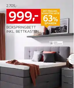 XXXLutz Moderano boxspringbett inkl. bettkasten Angebot