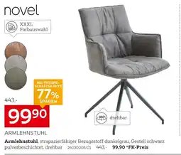 XXXLutz Novel armlehnstuhl Angebot
