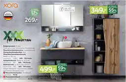 XXXLutz Xora keramikaufsatzbecken und waschbeckenunterschrank Angebot