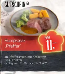 XXXLutz Rumpsteak „pfeffer“ Angebot