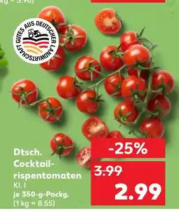 Kaufland Dtsch. cocktail-rispentomaten Angebot