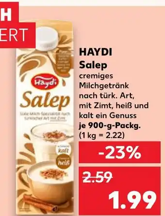 Kaufland Haydi salep Angebot