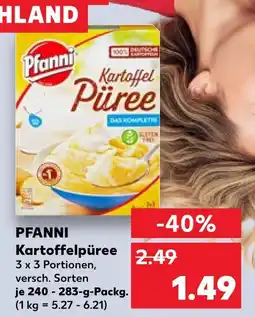 Kaufland Pfanni kartoffelpüree Angebot