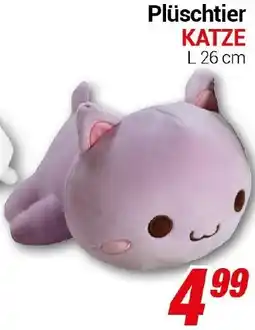 CENTERSHOP Plüschtier KATZE Angebot