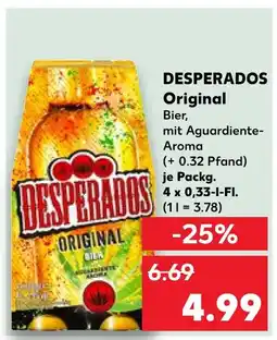 Kaufland Desperados original Angebot