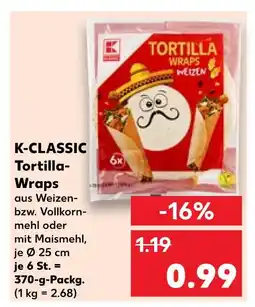 Kaufland K-classic tortilla-wraps Angebot