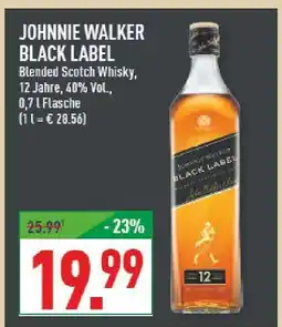 Marktkauf Johnnie walker black label Angebot