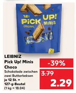 Kaufland Leibniz pick up! minis choco Angebot