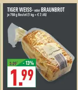 Marktkauf Tiger weissbrot Angebot