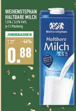 Marktkauf Weihenstephan haltbare milch Angebot