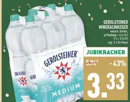 Marktkauf Gerolsteiner mineralwasser medium Angebot