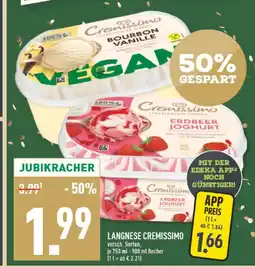 Marktkauf Langnese cremissimo bourbon vanille Angebot