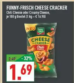 Marktkauf Funny-frisch cheese cracker chili cheese Angebot