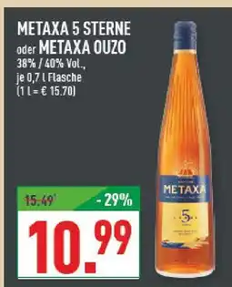 Marktkauf Metaxa 5 sterne Angebot