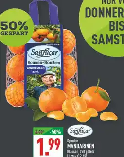 Marktkauf Sanlucar mandarinen Angebot
