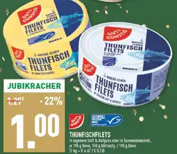 Marktkauf Gut & günstig thunfischfilets in eigenem saft & aufguss Angebot