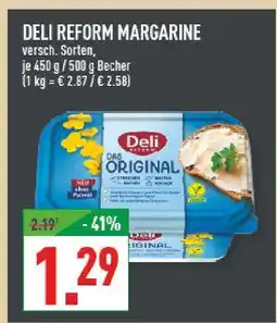 Marktkauf Deli reform margarine Angebot